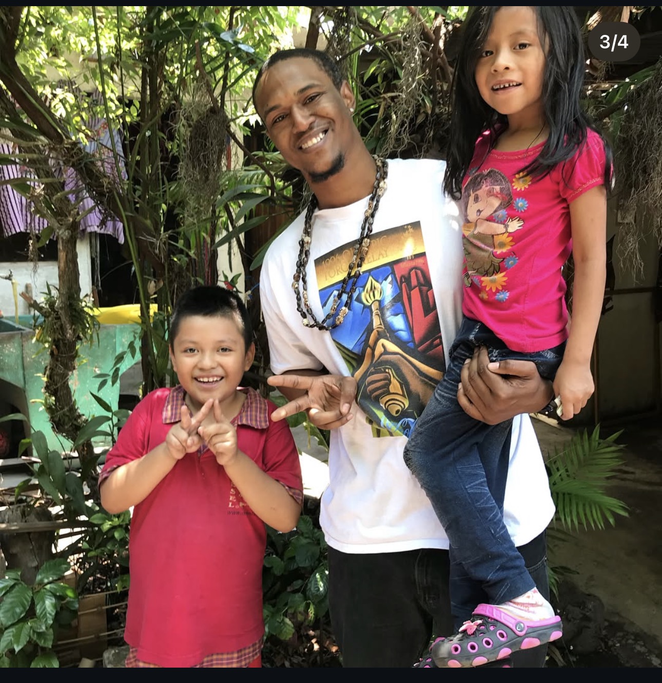 Cross-cultural connection with children